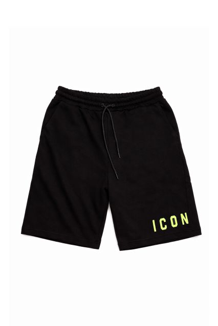 BERMUDA NERO/FLUO-NERO/FLUO