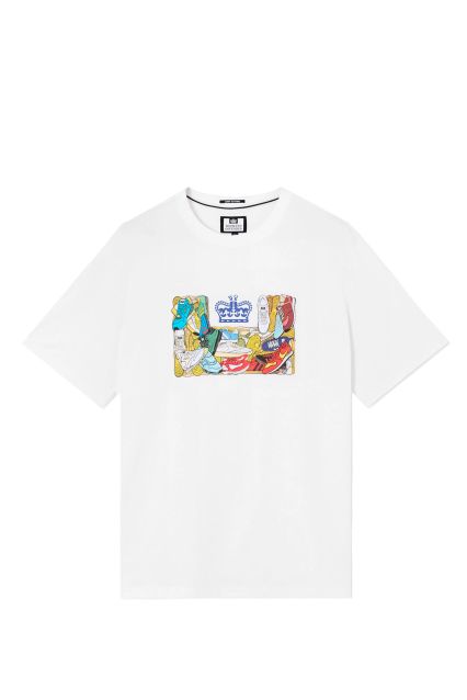 T-SHIRT UOMO WEEKEND OFFENDER DARBLAY WHITE