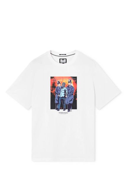 T-SHIRT UOMO WEEKEND OFFENDER MURVIN WHITE
