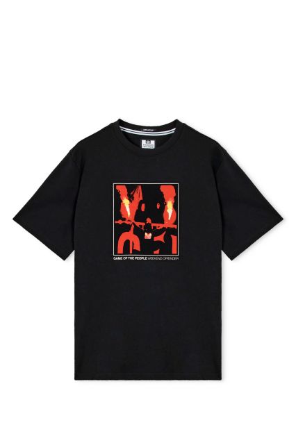 T-SHIRT UOMO WEEKEND OFFENDER THE PEOPLE BLACK