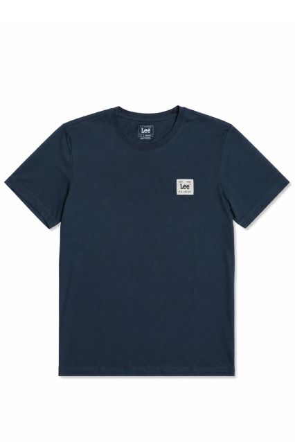 WOVEN LABEL TEE ORI BLUE-ORI BLUE