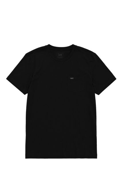112115058 POCKET TEE BLACK-BLACK