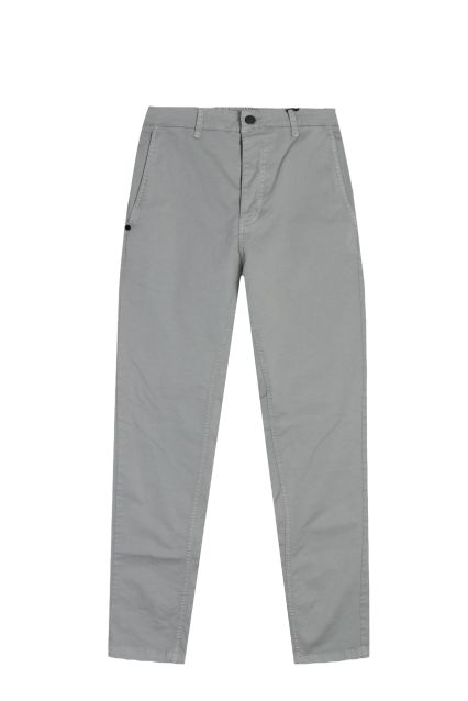 PANTALONE CHINO UOMO BAECKER GB NATHAN GRIGIO