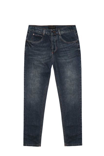 JEANS UOMO NUVOLARI BURN MED DENIM