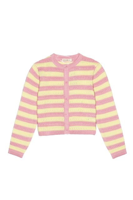 W CARDIGAN STRIPED-032