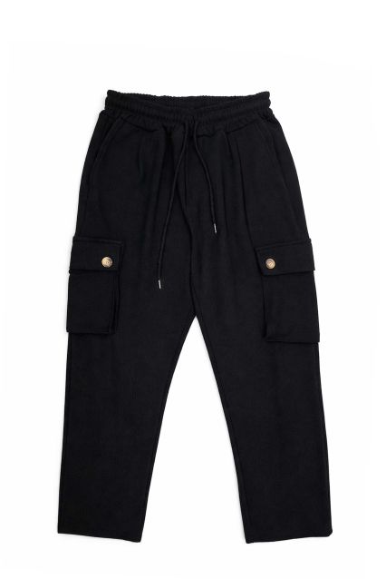 PANTALONE UOMO BLACK RAGS YAKI NERO