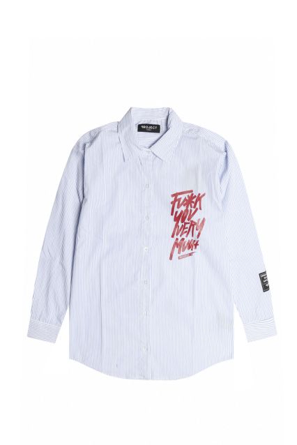W CAMICIA WHITE/SKY-WHITE/SKY