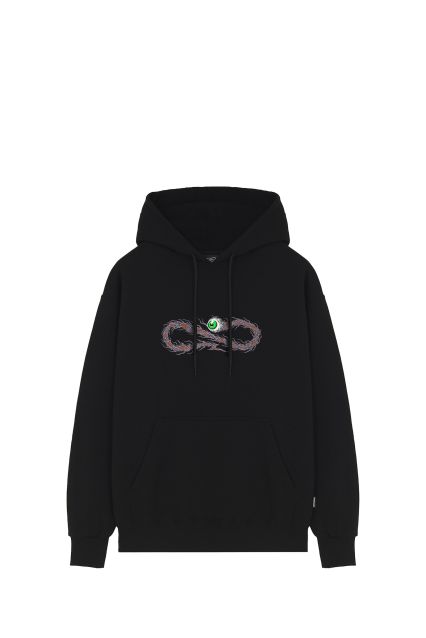 FELPA UOMO PROPAGANDA LOGO BADFATE BLACK