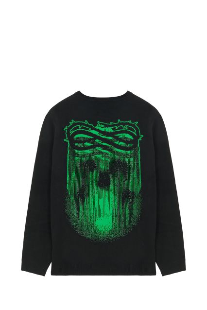 MAGLIA UOMO PROPAGANDA RIBS CROWN NERO