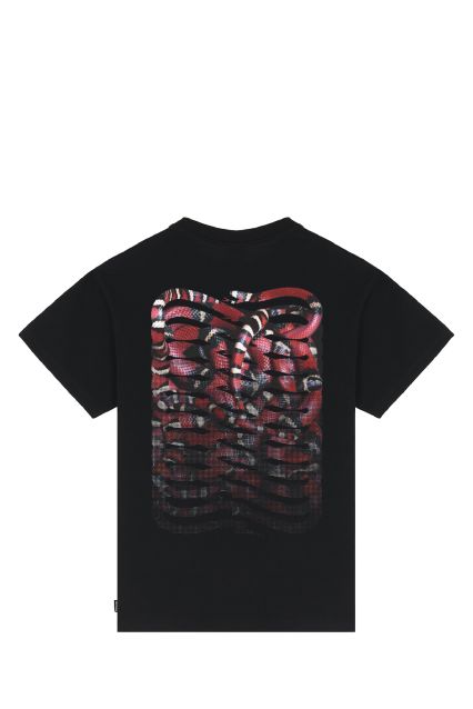 T-SHIRT UOMO PROPAGANDA RIBS CORAL NERO