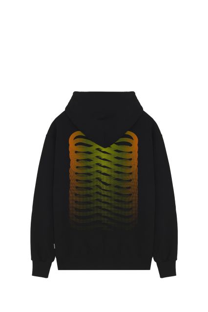 FELPA UOMO PROPAGANDA RIBS GRADIENT NERO