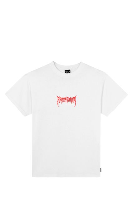 T-SHIRT UOMO PROPAGANDA RIBS SPIDER BIANCO