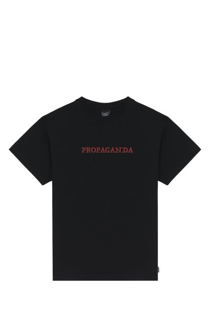 T-SHIRT UOMO PROPAGANDA PUKE NERO