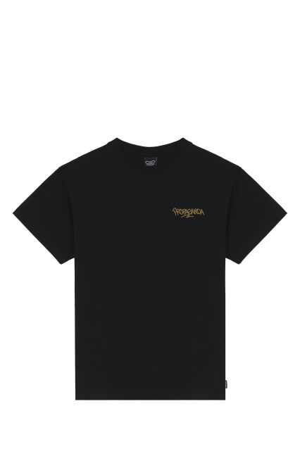 T-SHIRT UOMO PROPAGANDA MORNING TEE BLACK