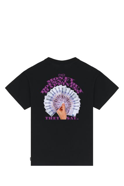 T-SHIRT UOMO PROPAGANDA HAPPINESS TEE NERO