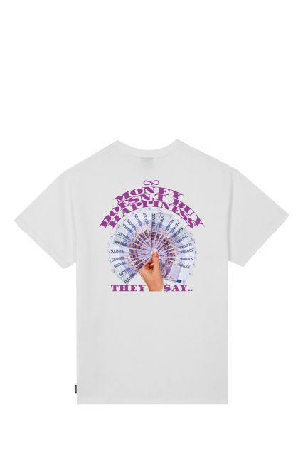 T-SHIRT UOMO PROPAGANDA HAPPINESS TEE BIANCO