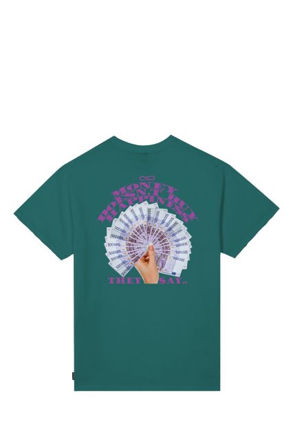 T-SHIRT UOMO PROPAGANDA HAPPINESS TEE PETROLIO