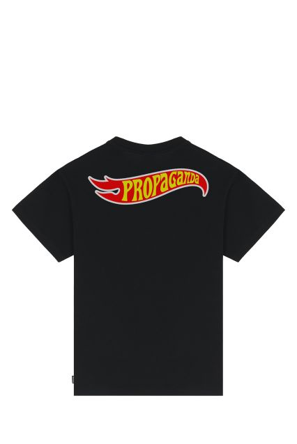 T-SHIRT UOMO PROPAGANDA WHEELS TEE NERO