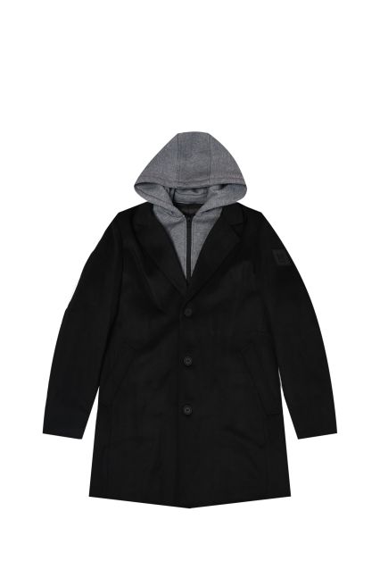 CAPPOTTO UOMO NUVOLARI ROBINSON NERO