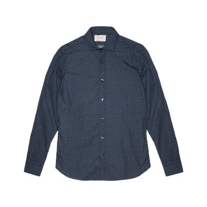 CAMICIA FANTASIA EXCLUSIVE X NVLR JANUS BLU