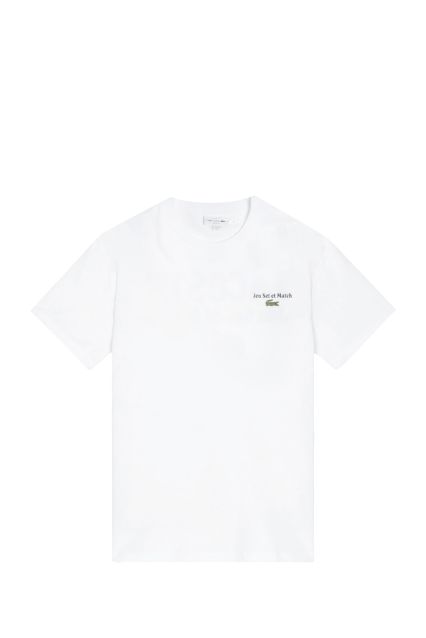 T-SHIRT UOMO LACOSTE TH5950 WHITE