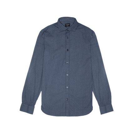 CAMICIA UOMO SELECTED WC 16069042 DARK BLUE