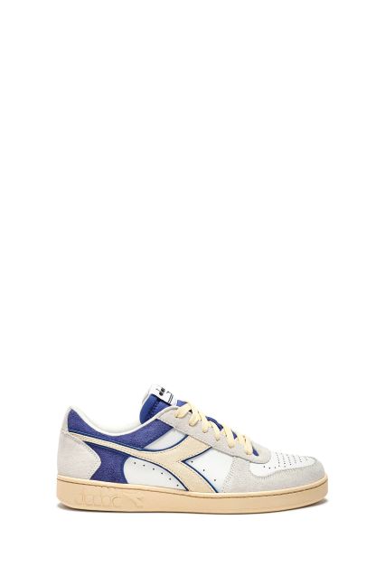 SNEAKERS UOMO DIADORA MAGIC BASKET LOW BCO/BLUOCCHI