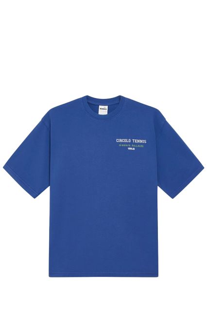 T-SHIRT UOMO DIADORA PALMES BLU LIMONGES