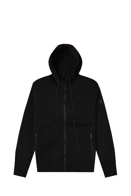 FELPA UOMO NUVOLARI MUT HOOD NERO