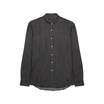 CAMICIA ALLA COREANA CORDEL JEANS BLACK