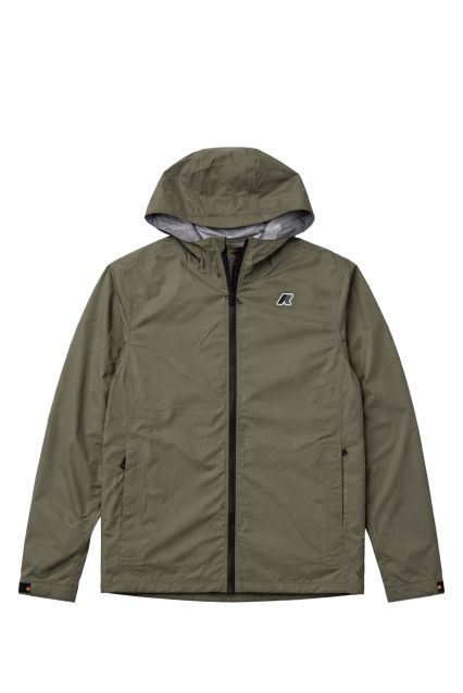GIACCA DA VIAGGIO UNISEX K-WAY CHARMAIN TRAVEL GREEN LICHEN