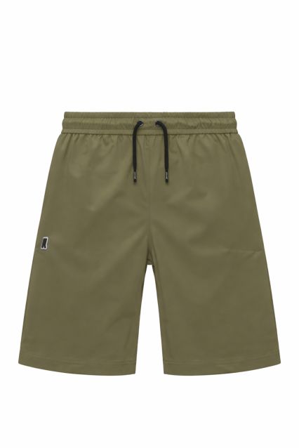 PANTALONCINI K-WAY NESILIER TRAVEL GREEN LICHEN