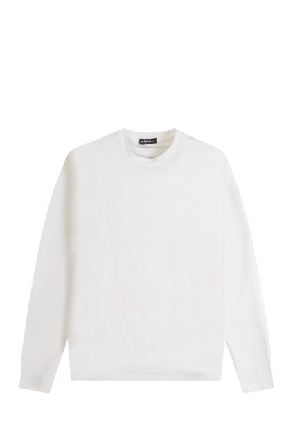 T-SHIRT UOMO BLACK RAGS ML BOND BIANCO