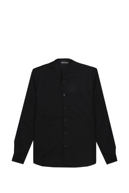 CAMICIA UOMO BLACK RAGS SENNA NERO