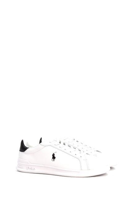 SNEAKERS UOMO RALPH LAUREN HRT CT II WHITE/BLACK