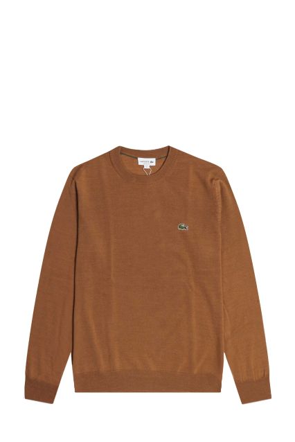 MAGLIA UOMO LACOSTE AH3225 DATE BROWN