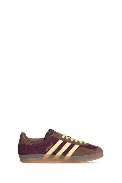 SNEAKERS UOMO ADIDAS ORIGINALS GAZELLE INDOOR MAROON/YEL
