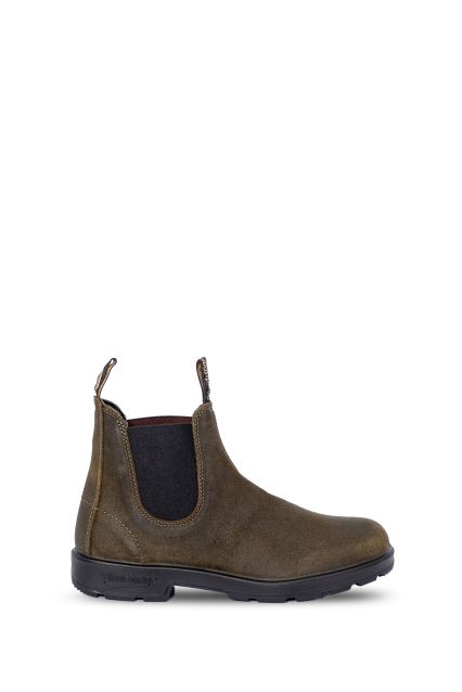 STIVALETTO UOMO BLUNDSTONE 1615 OLIVA IN CAMOSCIO CERATO