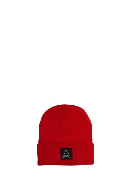 BEANIE PROJ3CT CRIPS ROSSO