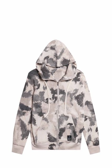FELPA UOMO PROJ3CT CUBA HOOD CAMO GREY