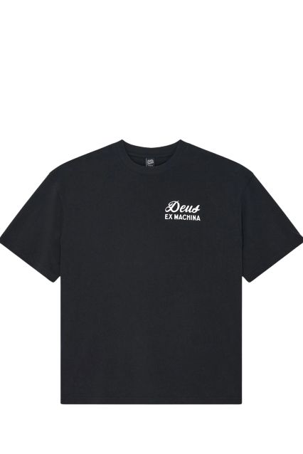 T-SHIRT UOMO DEUS EX MACHINA SEOUL SIGN TEE BLACK