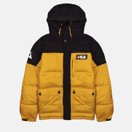 PIUMINO UOMO FILA NUG GOLD/BLK