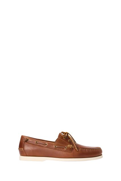 MOCASSINI UOMO RALPH LAUREN MERTON BOAT TAN