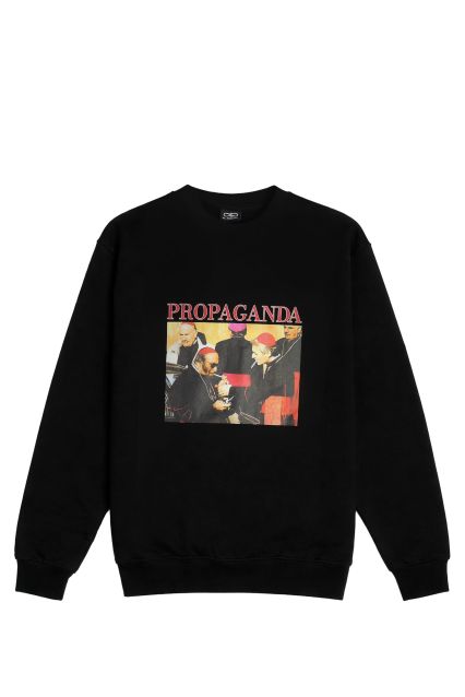 FELPA UOMO PROPAGANDA CONCLAVE HD NERO
