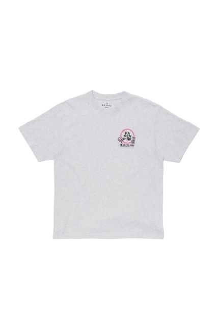 T-SHIRT UOMO EDWIN RAMEN PINK TS GREY MARL