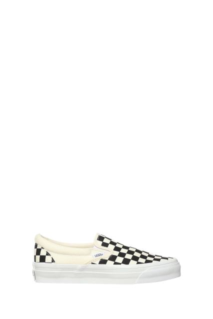 MOCASSINI UOMO VANS LX SLIP-ON RELSSUE BLK/OFFWHT