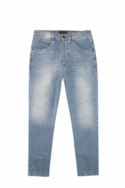 JEANS UOMO NUVOLARI BURN LGT DENIM