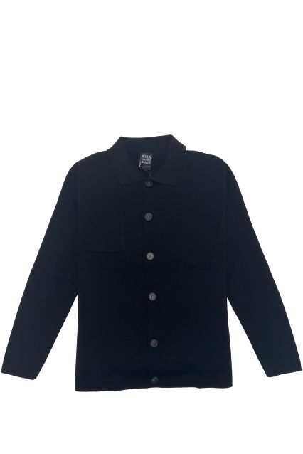 OVERSHIRT UOMO NUVOLARI GRANNY NERO