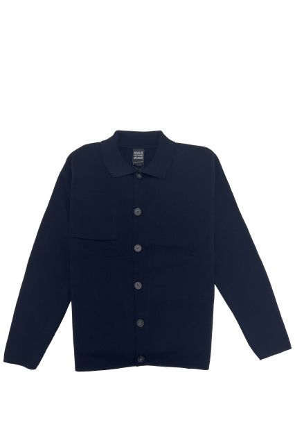 OVERSHIRT UOMO NUVOLARI GRANNY BLU