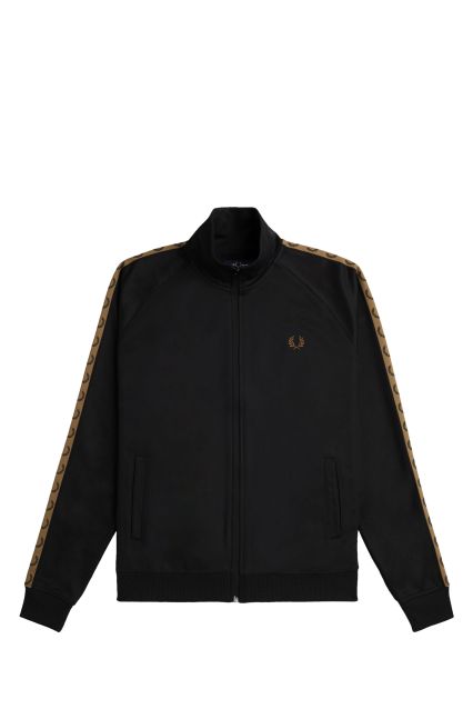 TRACKTOP UOMO FRED PERRY BLACK/WRMSTN 